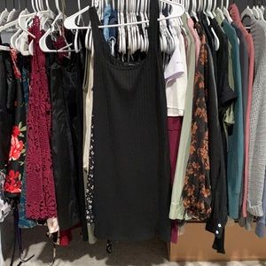 Forever 21 black mini dress